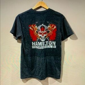 Hamilton Firefighters Graphic T-Shirt - Black